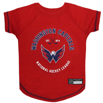 Washington Capitals Pet Tee Shirt
