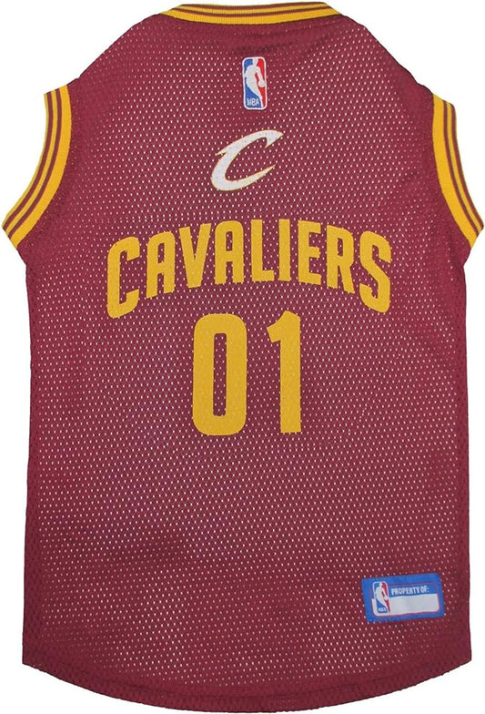 Cleveland Cavaliers Basketball Mesh Pet Jersey