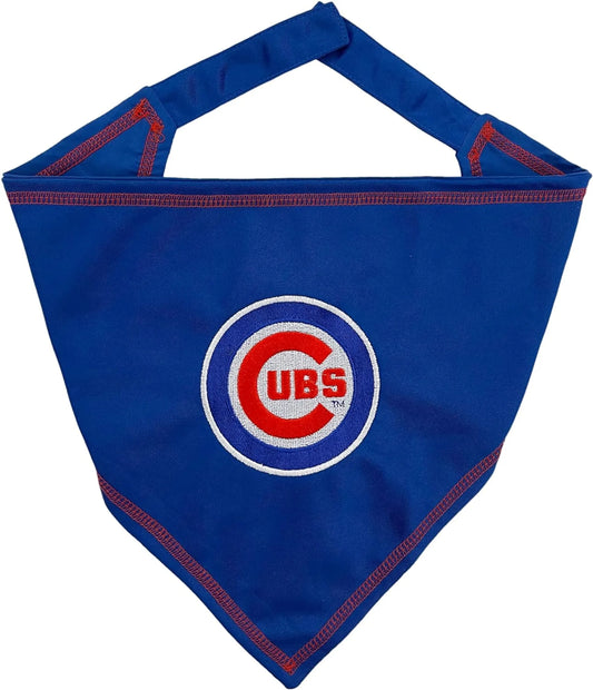 Chicago Cubs Tie Around Pet Bandana