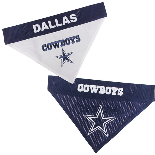 Dallas Cowboys Reversible Pet Bandana