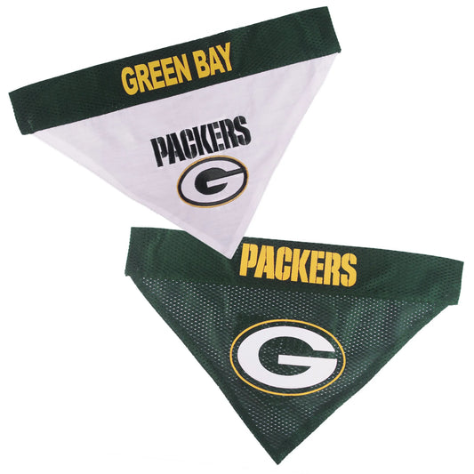 Green Bay Packers Reversible Pet Bandana