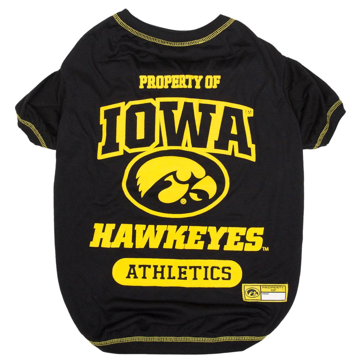 Iowa Hawkeyes Pet Tee Shirt