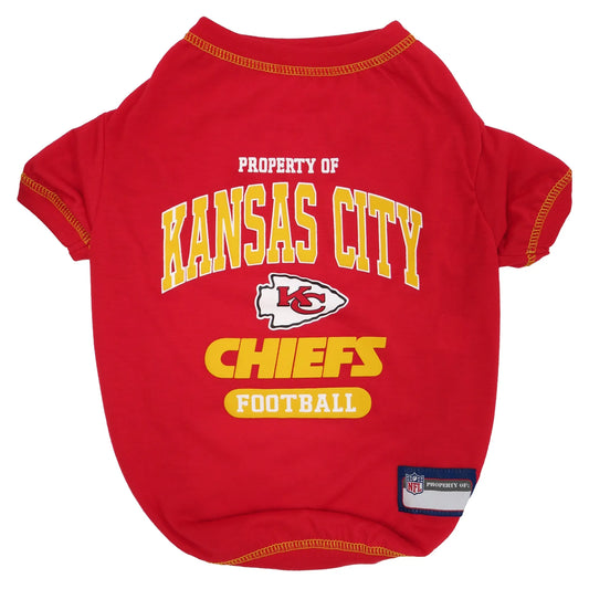 Kansas City Chiefs Pet Tee Shirt