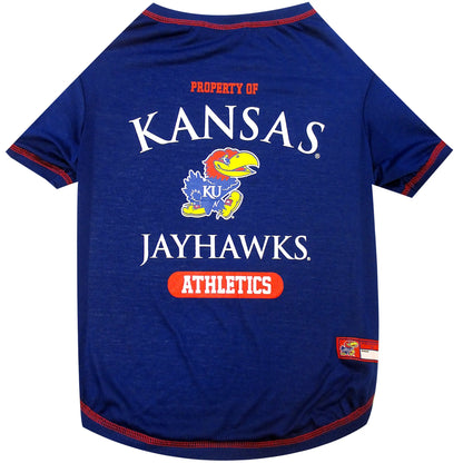 Kansas Jayhawks Pet Tee Shirt