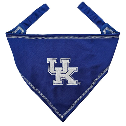 Kentucky Wildcats Tie Around Pet Bandana