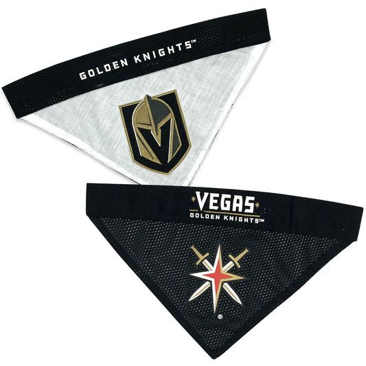 Las Vegas Golden Knights Reversible Pet Bandana