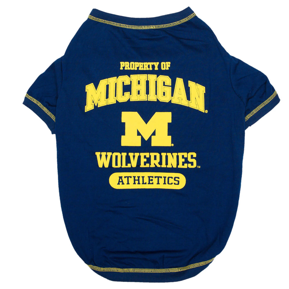 Michigan Wolverines Pet Tee Shirt