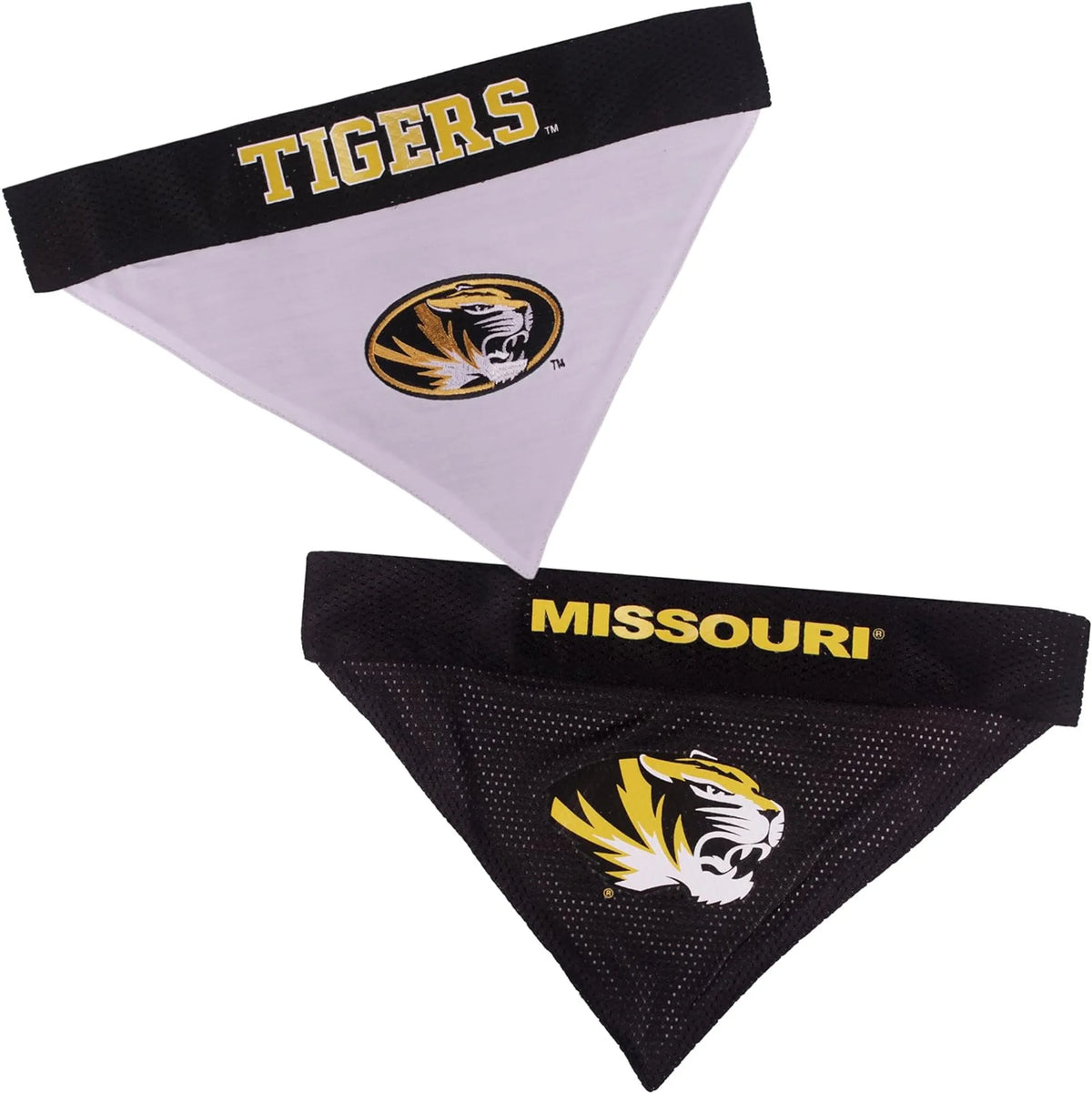 Missouri Tigers Reversible Pet Bandana