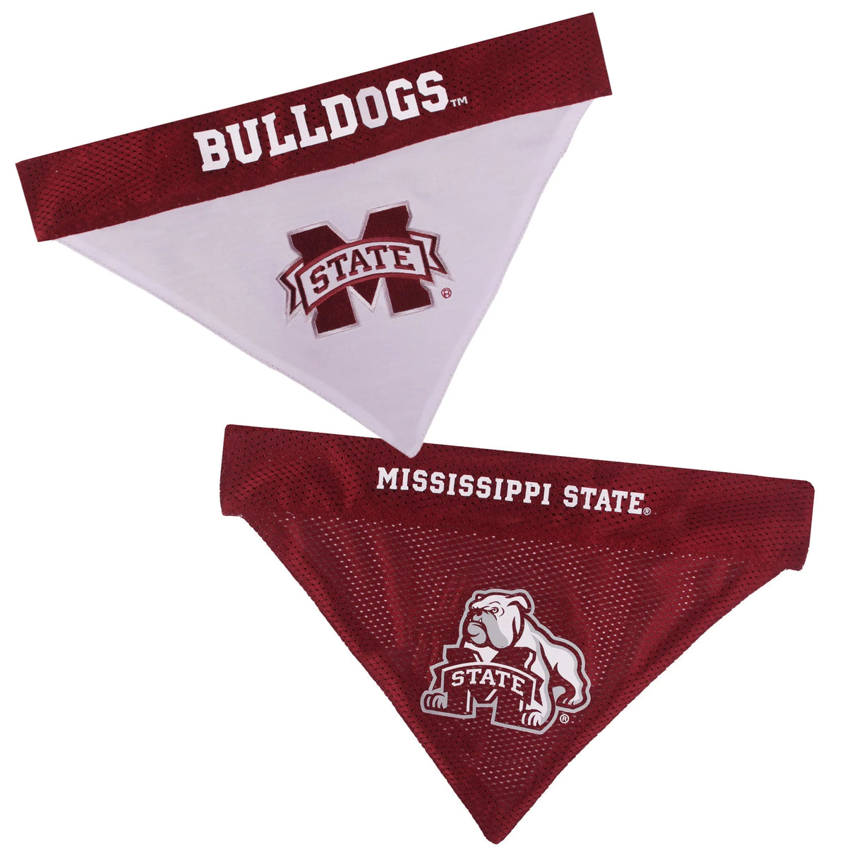 Mississippi State Bulldogs Reversible Pet Bandana
