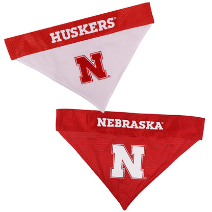 Nebraska Cornhuskers Reversible Pet Bandana