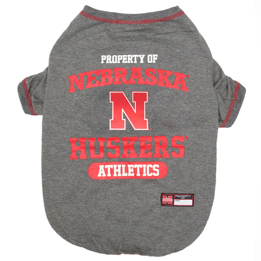 Nebraska Corn Huskers Pet Tee Shirt