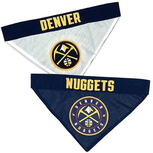 Denver Nuggets Reversible Pet Bandana