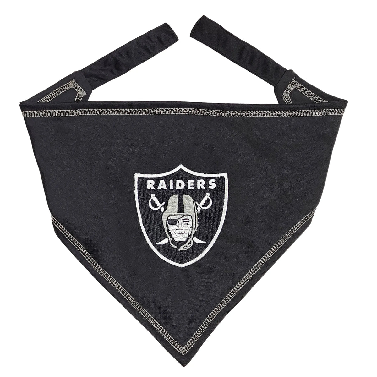 Las Vegas Raiders Tie Around Pet Bandana