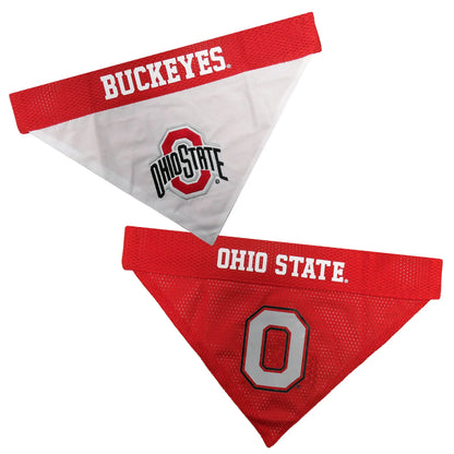 Ohio State Buckeyes Reversible Pet Bandana