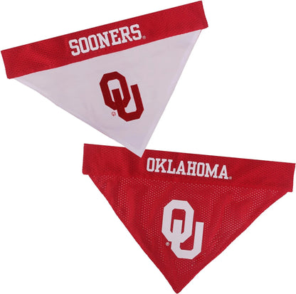 Oklahoma Sooners Reversible Pet Bandana
