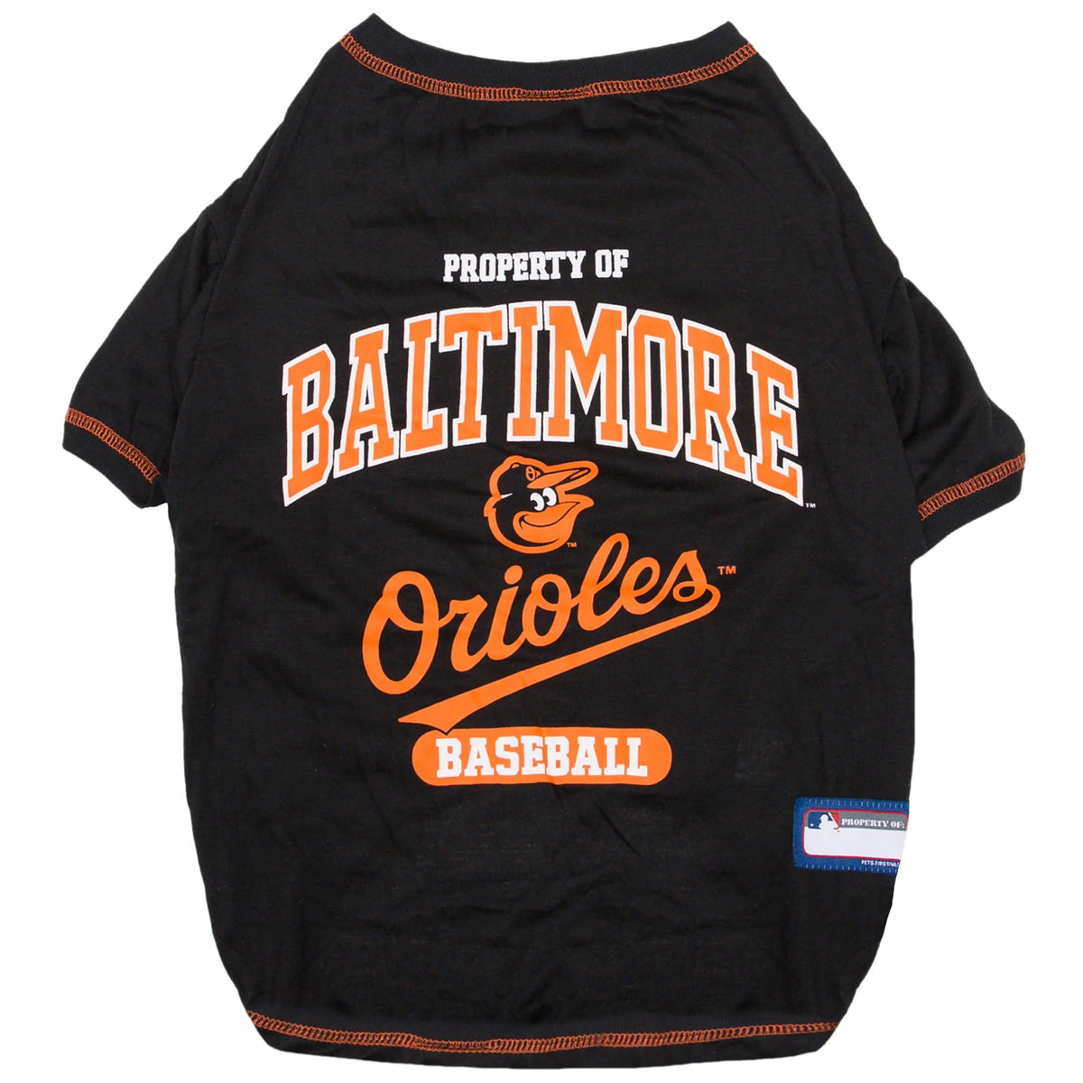 Baltimore Orioles Pet Tee Shirt