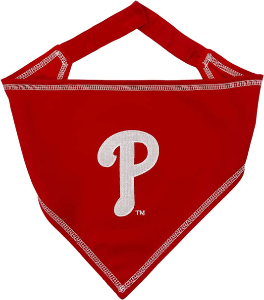 Philadelphia Phillies Tie Around Pet Bandana