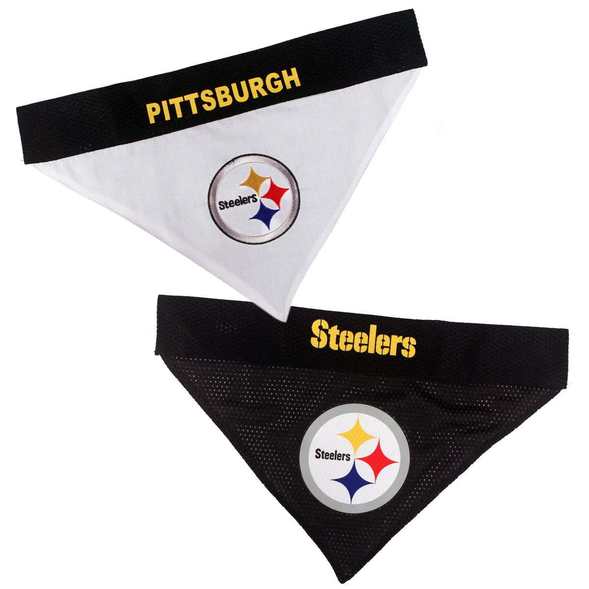 Pittsburgh Steelers Reversible Pet Bandana