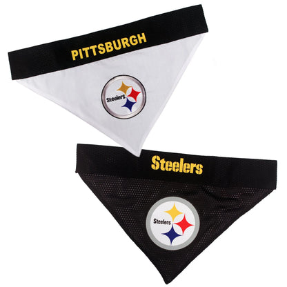 Pittsburgh Steelers Reversible Pet Bandana