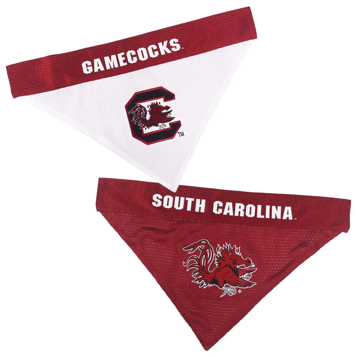 South Carolina Gamecocks Reversible Pet Bandana