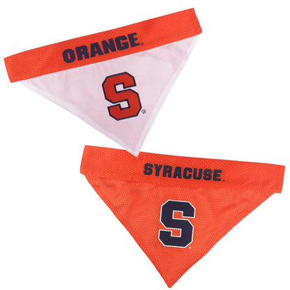 Syracuse Orange Reversible Pet Bandana