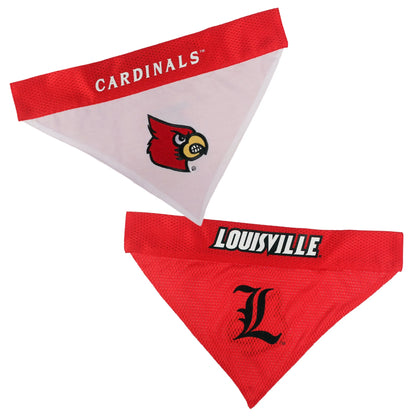 Louisville Cardinals Reversible Pet Bandana