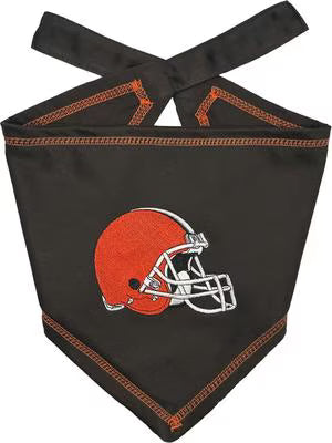 Cleveland Browns Tie Around Pet Bandana