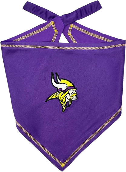 Minnesota Vikings Tie Around Pet Bandana